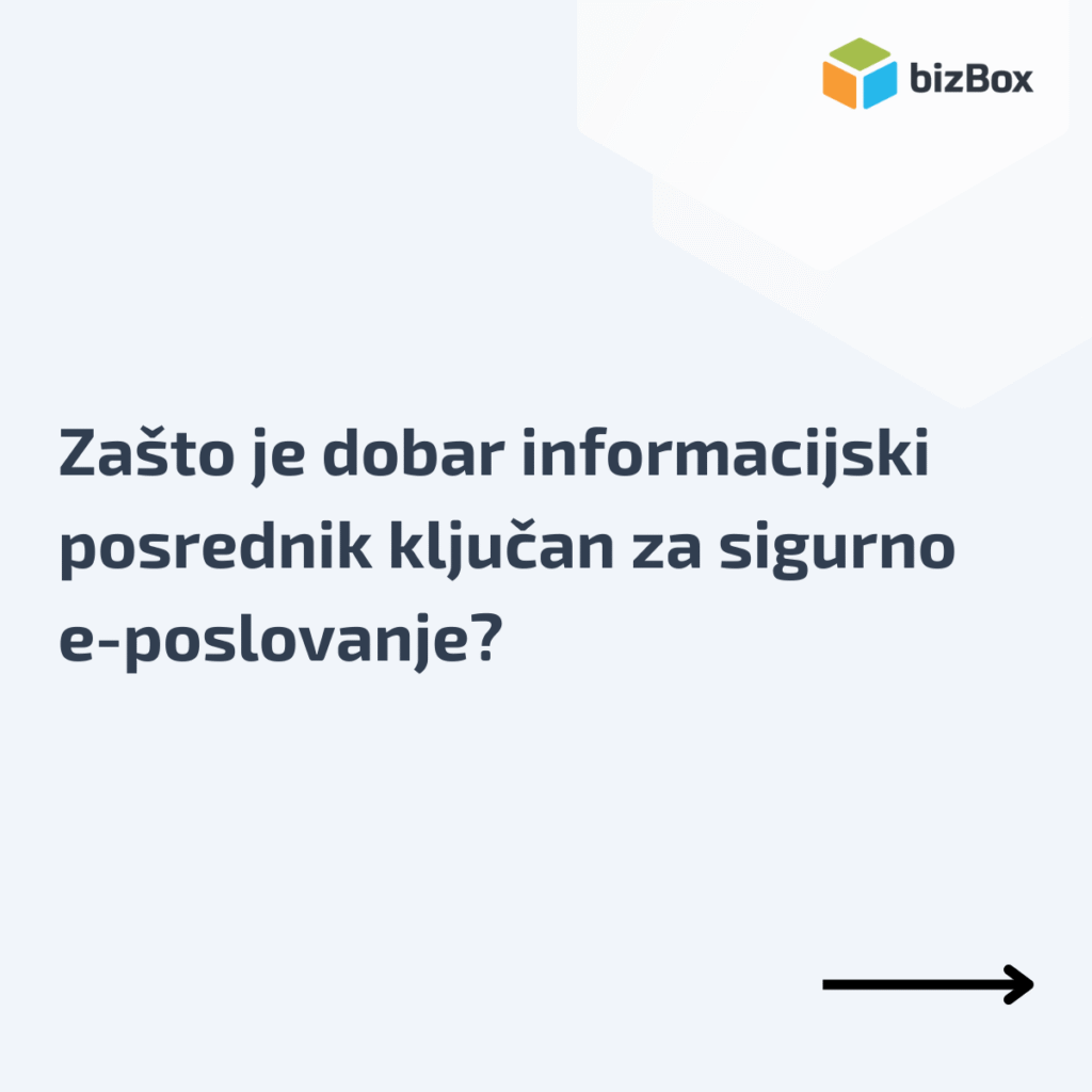 Zašto je dobar informacijski posrednik ključan za sigurno e-poslovanje? 10 Zasto je dobar informacijski posrednik kljucan za sigurno e poslovanje